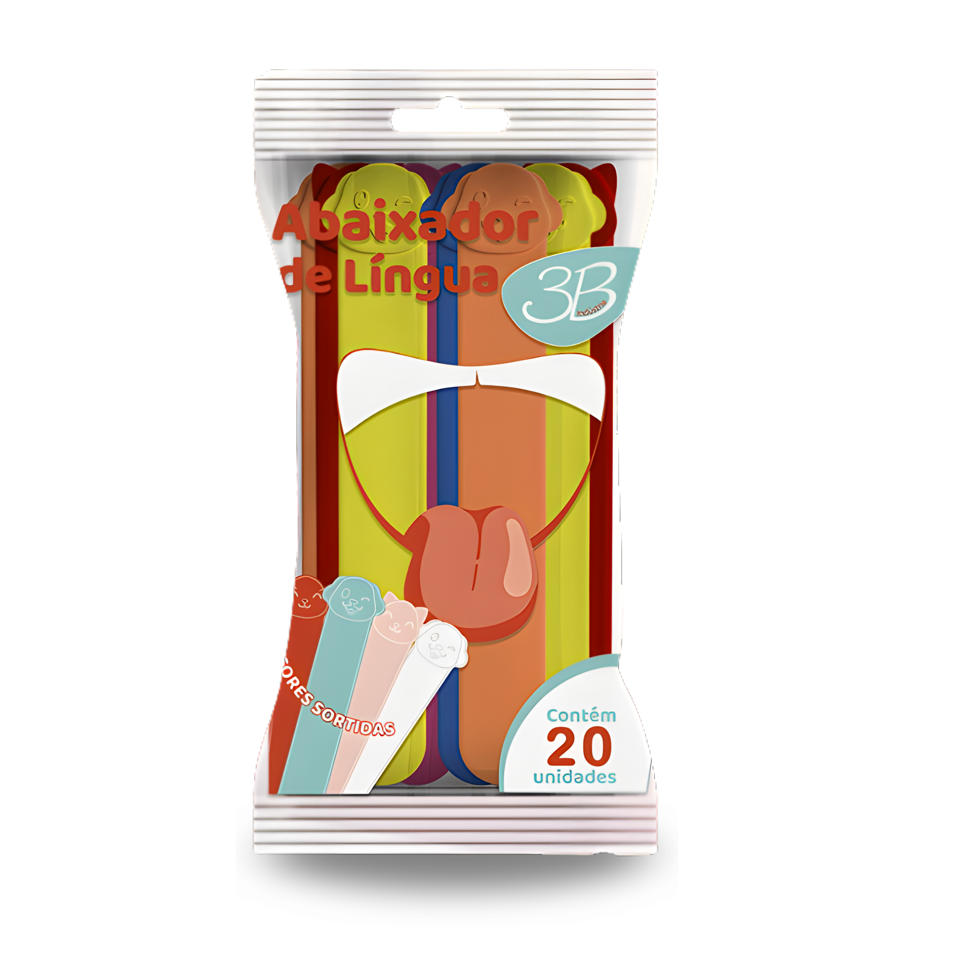 ABAIXADOR DE LÍNGUA PACOTE COM 20