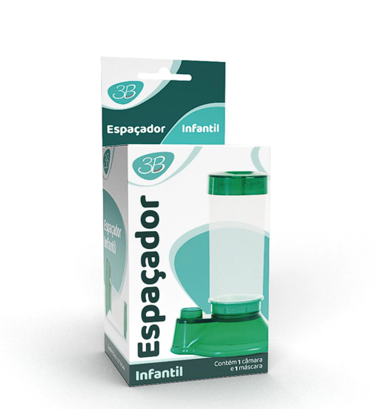CAMARA ESPAÇADORA DE PULMÃO INFANTIL 3B